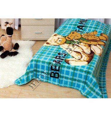 Детский плед Абсолют "203 BL" 110х140 см.