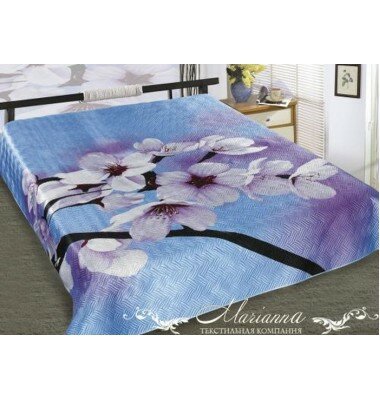 Покрывало Марианна "Цветение", шелк
