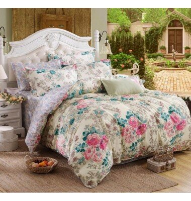 Постельное белье "LE-7", софт сатин