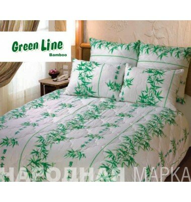 Одеяло Verossa "Green Line", бамбук