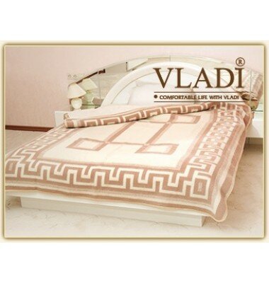 Одеяло из натуральной шерсти овцы Vladi "Греция"