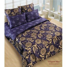 Постельное белье Verossa "Elegant blue", сатин
